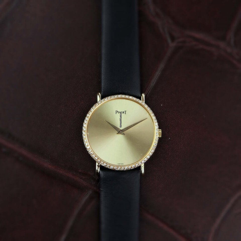 Piaget Womens watch Manual winding Yellow gold 9027 piaget Replica 4