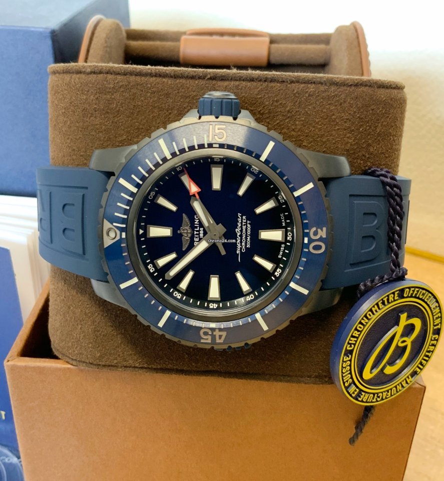 Breitling Superocean Mens watch Unisex Automatic Titanium V17369161C1S1 Replica 4