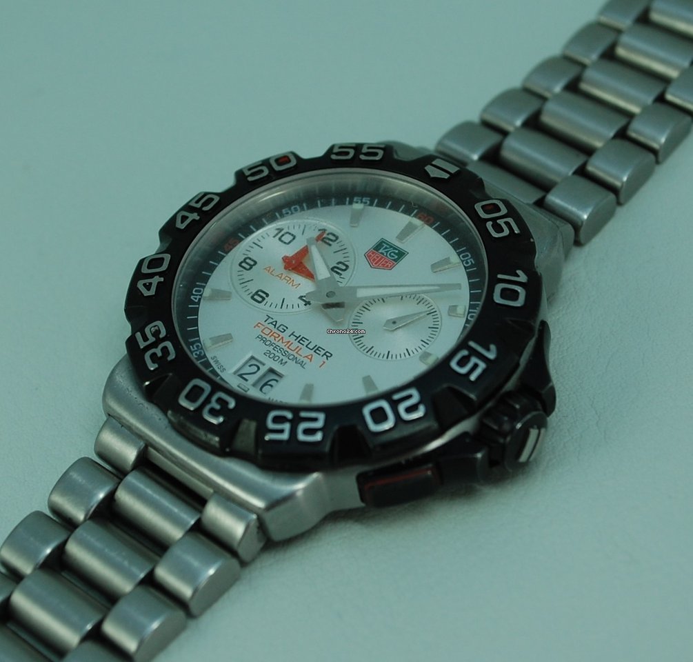IMG_9081 TAG Heuer Formula 1 Quartz Mens watch Unisex Quartz Steel WAH111C Replica 4