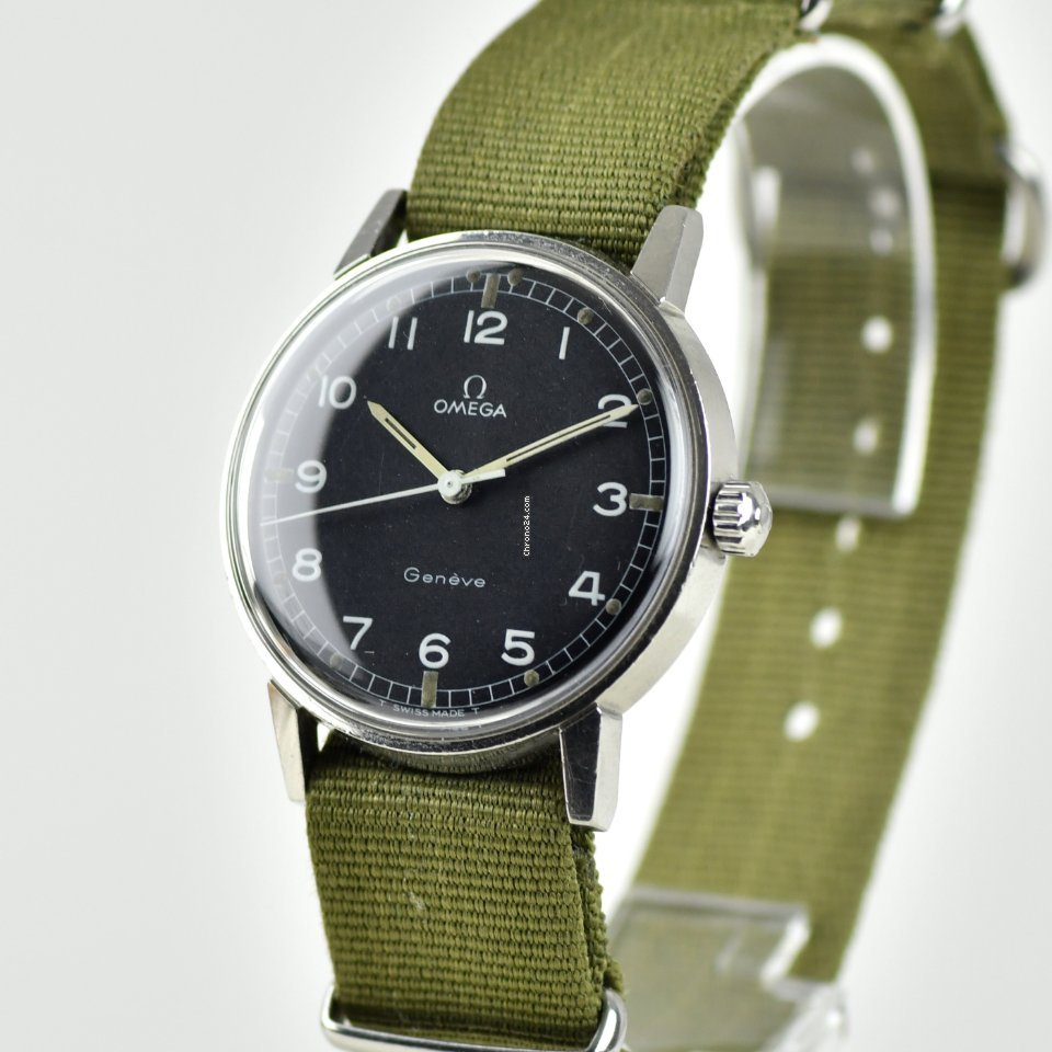 IMG_9081 Omega Geneve Mens watch Unisex Manual winding Steel 135.011 Replica 4