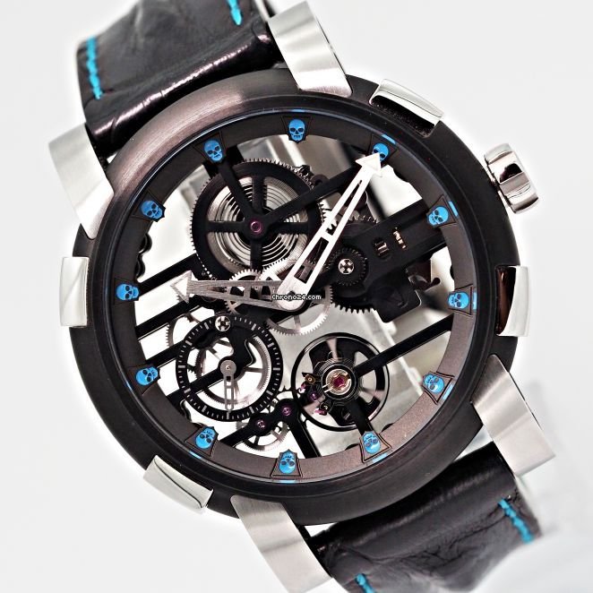 IMG_9081 Romain Jerome Moon-DNA Mens watch Unisex Manual winding Steel RJ.M.AU.030.05 Replica 4