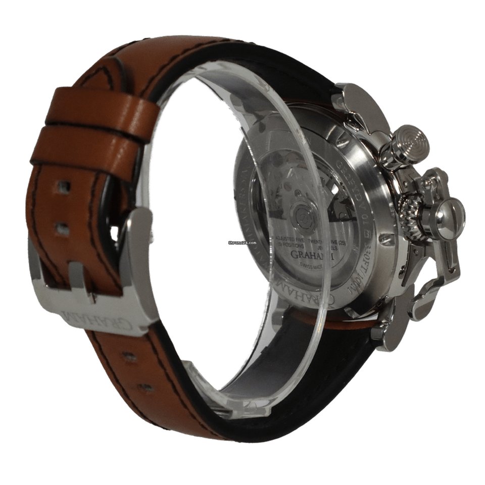 IMG_9081 Graham Chronofighter Mens watch Unisex Automatic Steel 2CVAS.B03A Replica 4
