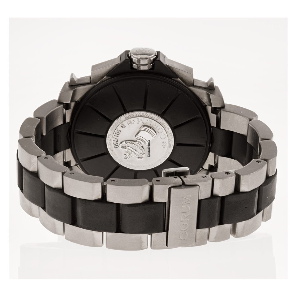 IMG_9081 Corum Admirals Cup Seafender Tides 48 Mens watch Unisex Automatic Titanium 277.931.06 0371 AN12 Replica 4