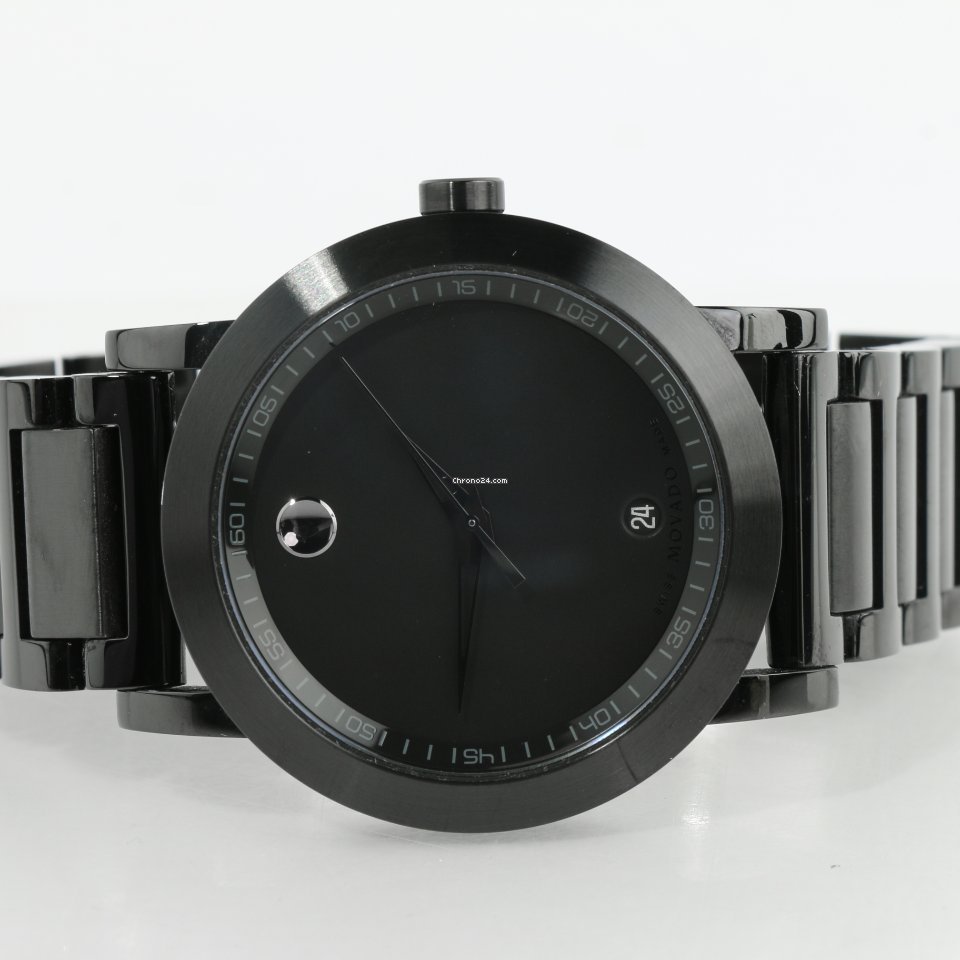IMG_9081 Movado Museum Mens watch Unisex Quartz Steel 07.1.36.1202 Replica 4
