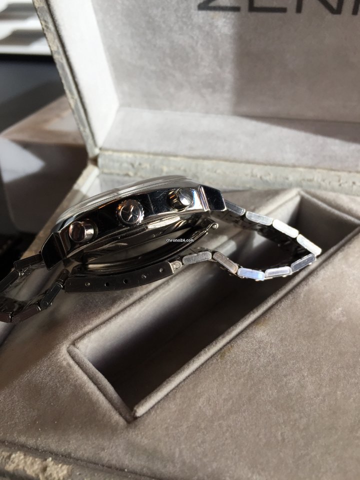 IMG_9081 Zenith Mens watch Unisex Manual winding Steel A3736 Replica 4