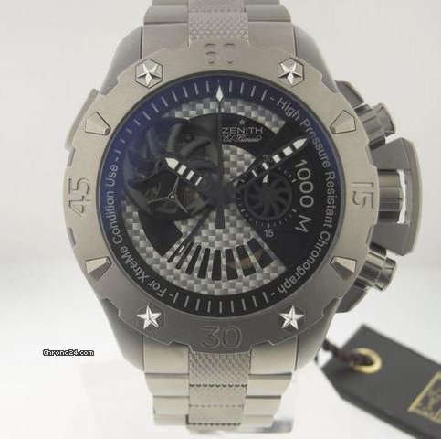 Zenith Defy Mens watch Unisex Automatic Titanium 95.0527.4021 02 Replica 4