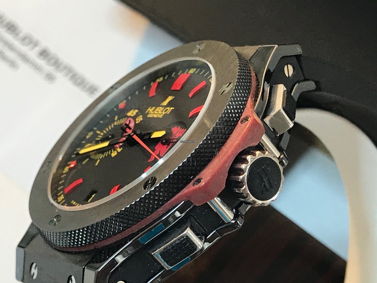 Hublot Big Bang 44 mm Mens watch Unisex Automatic Steel 318.CM.1190.RX.MAN08 Replica 4