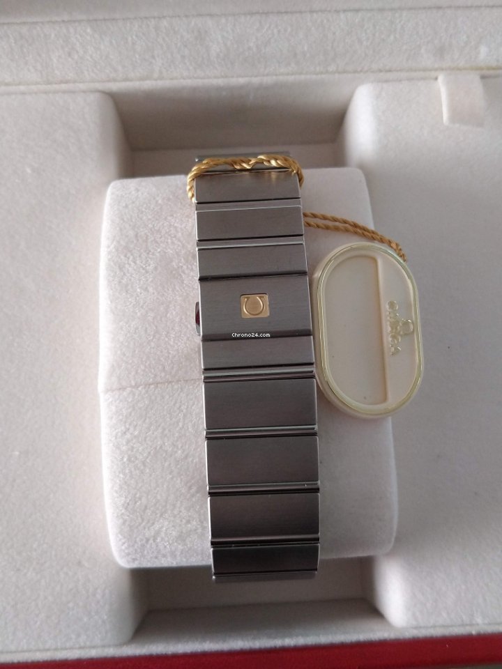 Omega Constellation Quartz Mens watch Unisex Quartz Gold Steel 12310356002001 Replica 4