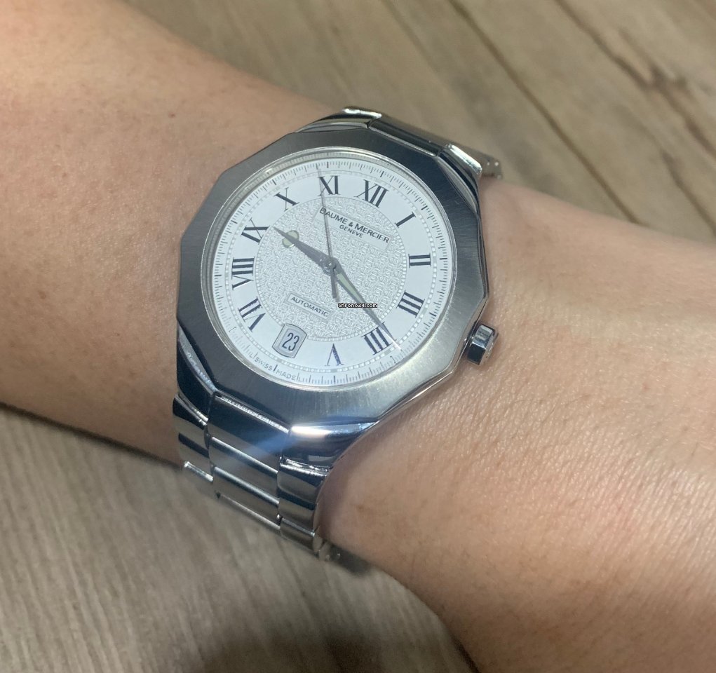 Baume & Mercier Riviera Mens watch Unisex Automatic Steel 65536 Replica 4
