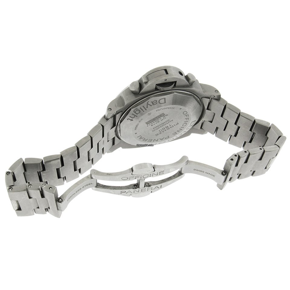 IMG_9081 Panerai Luminor Chrono Mens watch Unisex Automatic Titanium OP6779 Replica 4