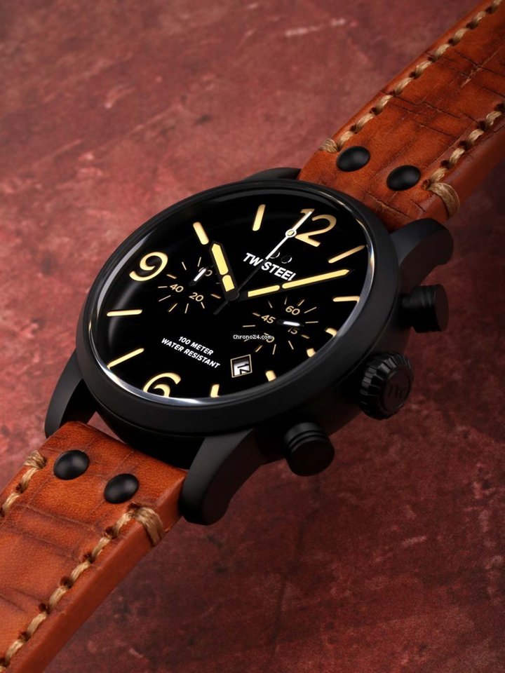 IMG_9081 TW Steel Mens watch Unisex Quartz Steel MS34 Replica 4