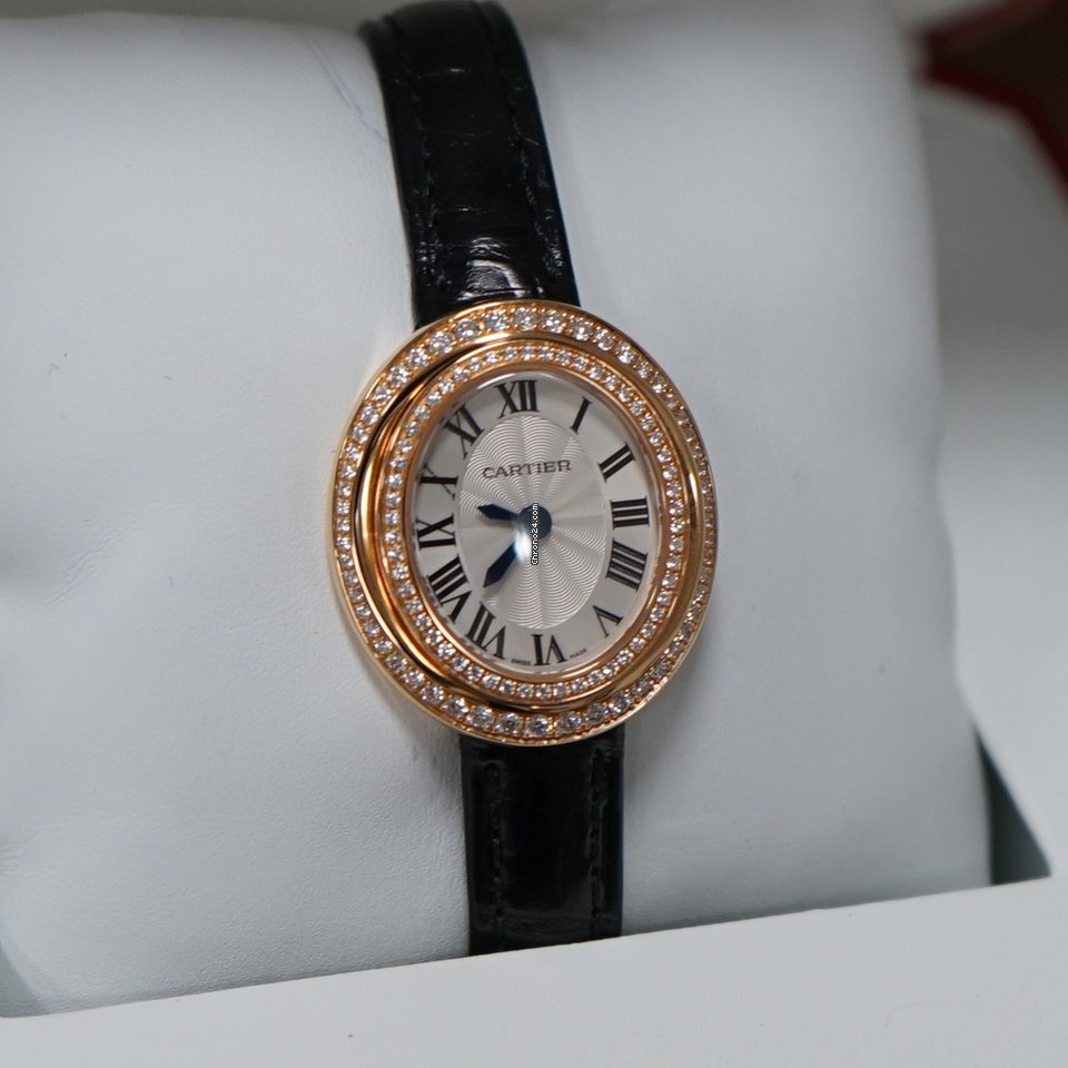 IMG_9081 Cartier Hypnose Womens watch Quartz Rose gold WJHY0003 Replica 4
