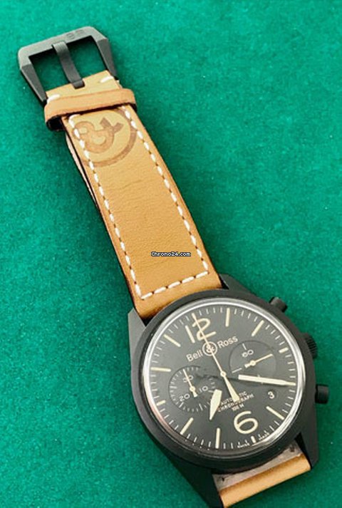 IMG_9081 Bell & Ross BR V1 Mens watch Unisex Automatic Steel BRV126-HERITAGE Replica 4
