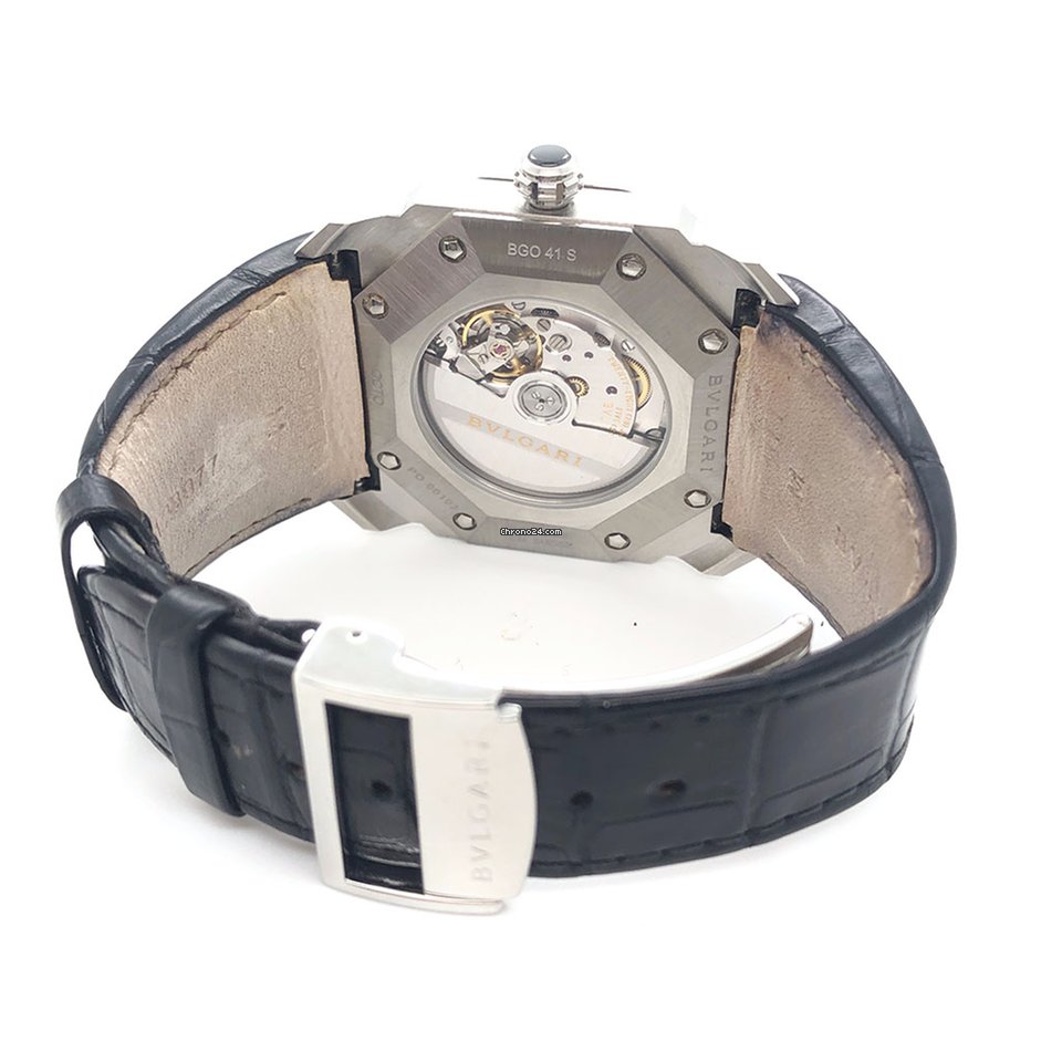 IMG_9081 Bulgari Octo Mens watch Unisex Automatic Steel BGO41BSLD Replica 4