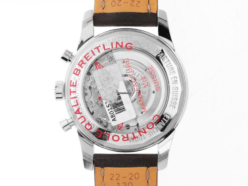 IMG_9081 Breitling Transocean Chronograph Mens watch Unisex Automatic Steel AB015212 BF26 435X A20BA.1 Replica 4