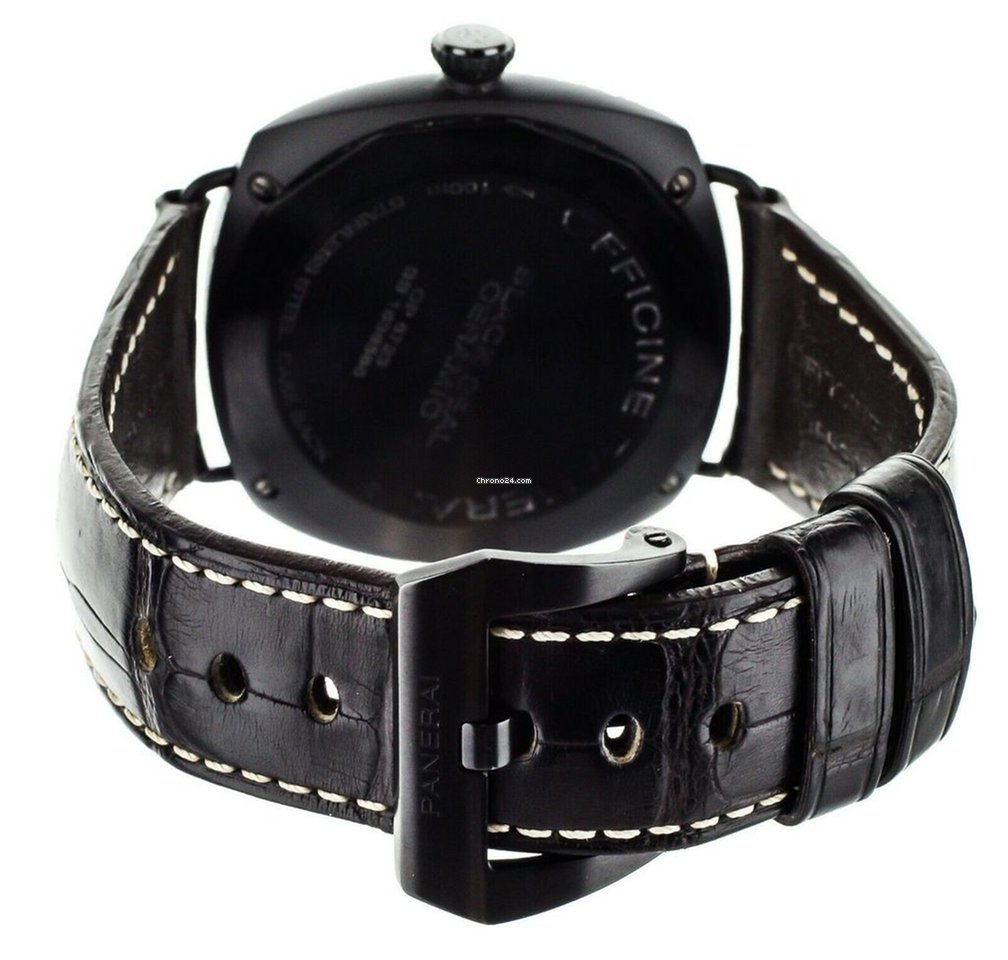 IMG_9081 Panerai Radiomir Mens watch Unisex Manual winding Ceramic PAM643 Replica 4