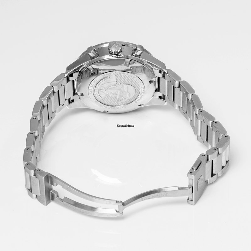 TAG Heuer Carrera Calibre 16 Mens watch Unisex Automatic Steel CV201AM.BA0723 Replica 4