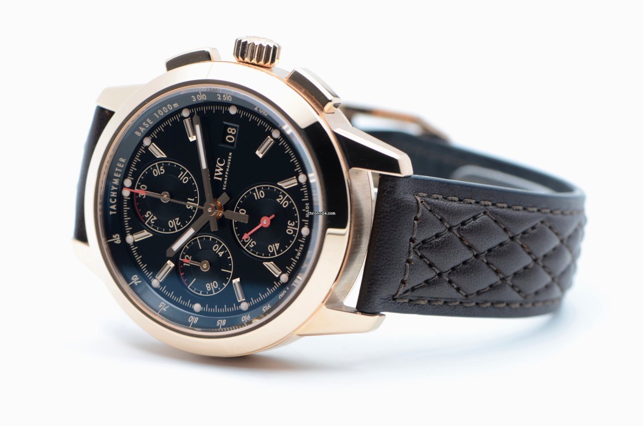 IMG_9081 IWC Ingenieur Chronograph Mens watch Unisex Automatic Red gold IW380703 Replica 4