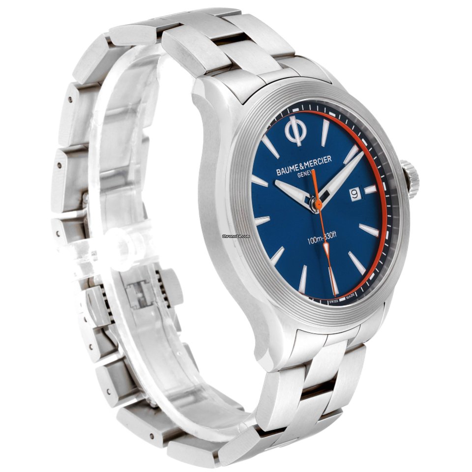 IMG_9081 Baume & Mercier Clifton Mens watch Unisex Quartz Steel M0A10413 Replica 4