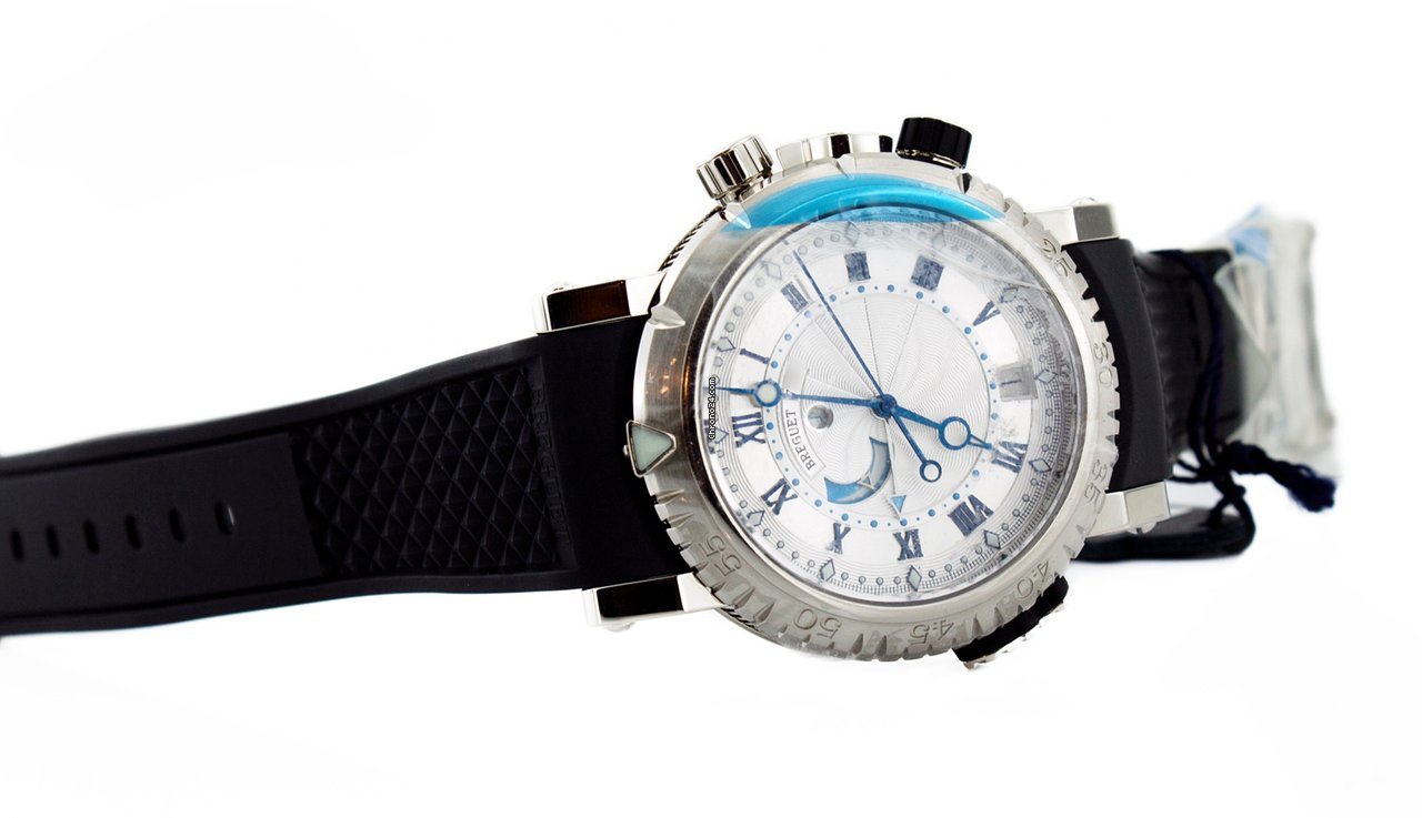 IMG_9081 Breguet Marine Mens watch Unisex Automatic White gold 5847BB 12 5ZV Replica 4