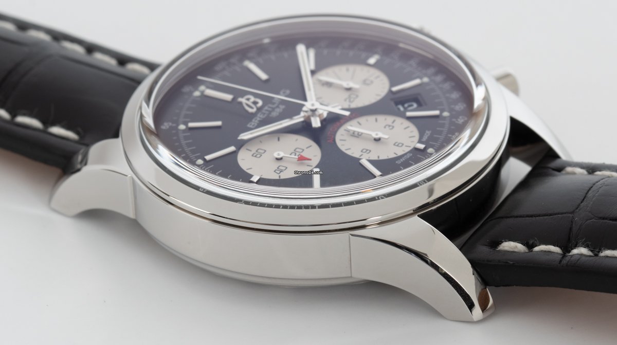 IMG_9081 Breitling Transocean Chronograph Mens watch Unisex Automatic Steel AB015212 BF26 Replica 4