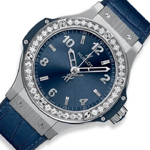 IMG_9081 Hublot Big Bang 38 mm Womens watch Quartz Steel 361.SX.7170.LR.1204 Replica 4