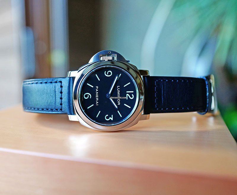 IMG_9081 Panerai Luminor Base Manual winding Steel PAM 219 Replica 4