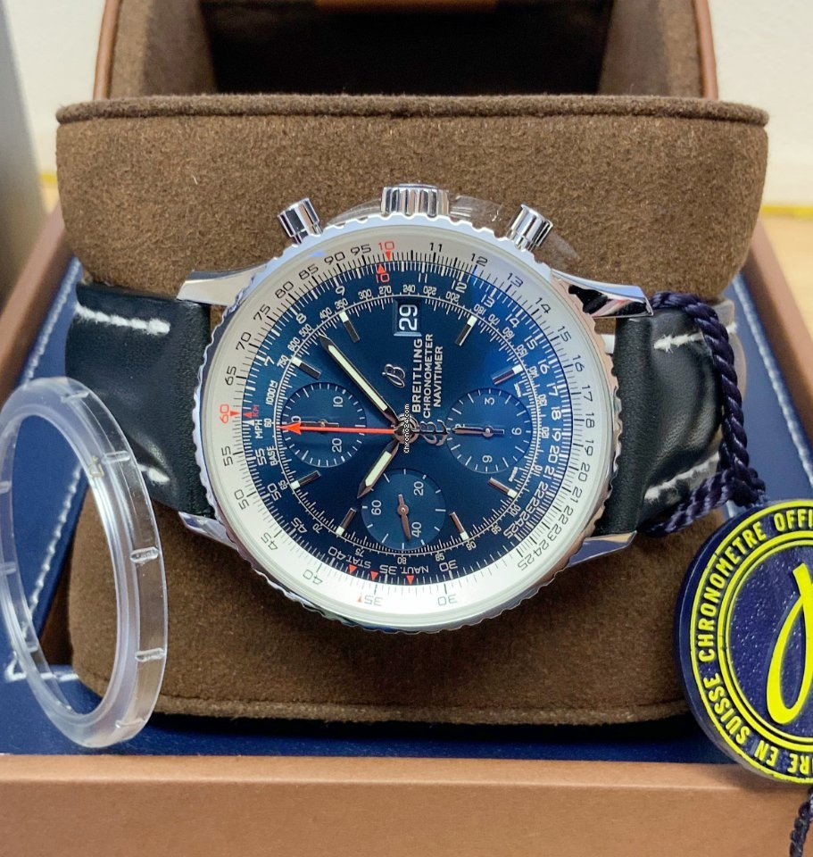 IMG_9081 Breitling Navitimer Heritage Mens watch Unisex Automatic Steel A13324121C1X1 Replica 4