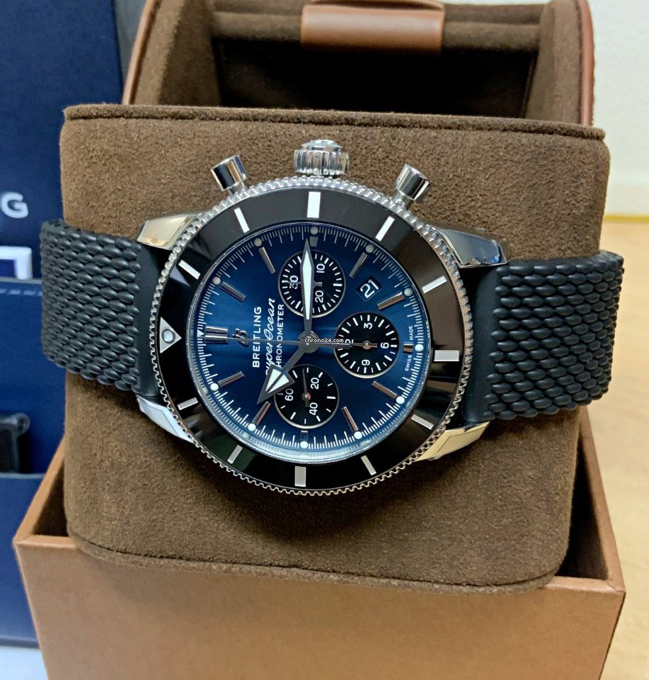 IMG_9081 Breitling Superocean Heritage II Chronographe Mens watch Unisex Automatic Steel AB0162121C1S1 Replica 4
