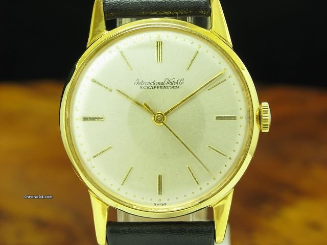 IMG_9081 IWC Mens watch Unisex Manual winding Yellow gold 805 Replica 4