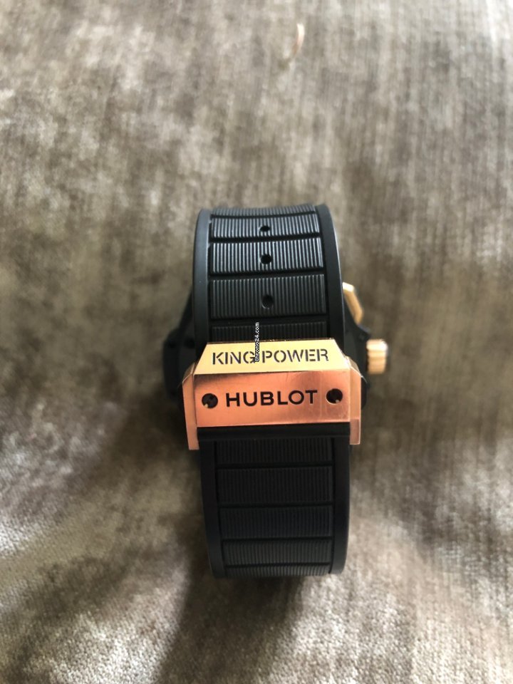 IMG_9081 Hublot King Power Mens watch Unisex Automatic Ceramic 701.CO.0180.RX Replica 4