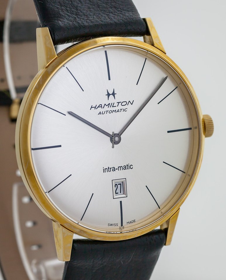 Hamilton Intra-Matic Mens watch Unisex Automatic Steel H38735751 Replica 4