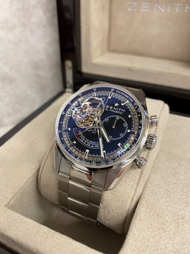 IMG_9081 Zenith El Primero Chronomaster Mens watch Unisex Automatic Steel 03.2080.4021 21.M2040 Replica 4