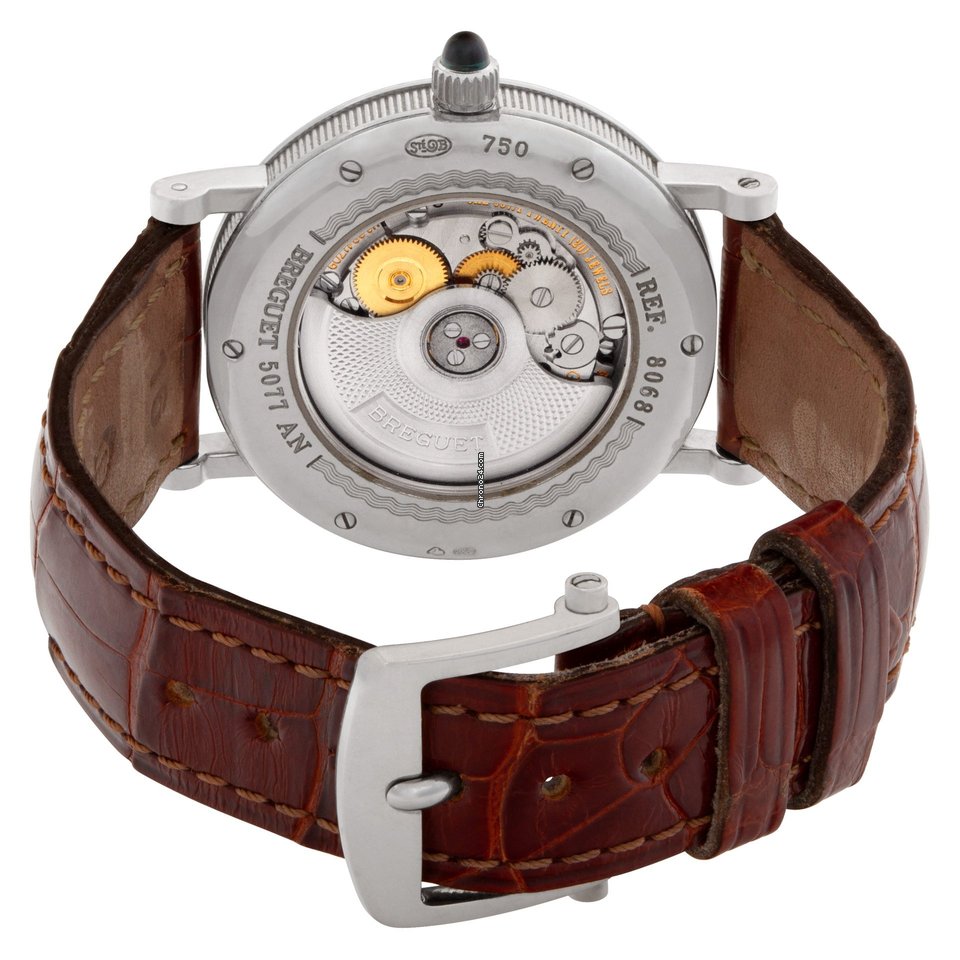 Breguet Classique Womens watch Automatic White gold 8068BB 52 964 DD00 Replica 4