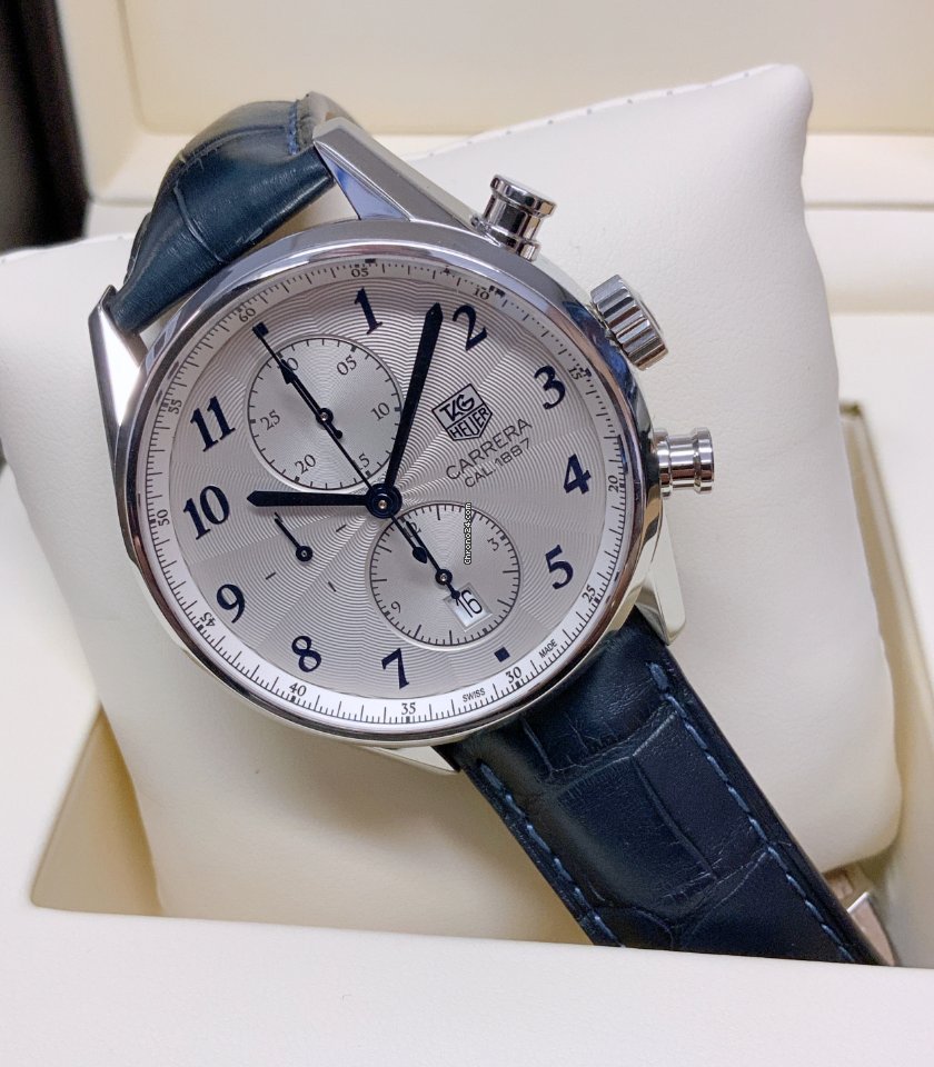 IMG_9081 TAG Heuer Carrera Calibre 1887 Mens watch Unisex Automatic Steel CAR2114.FC6292 Replica 4