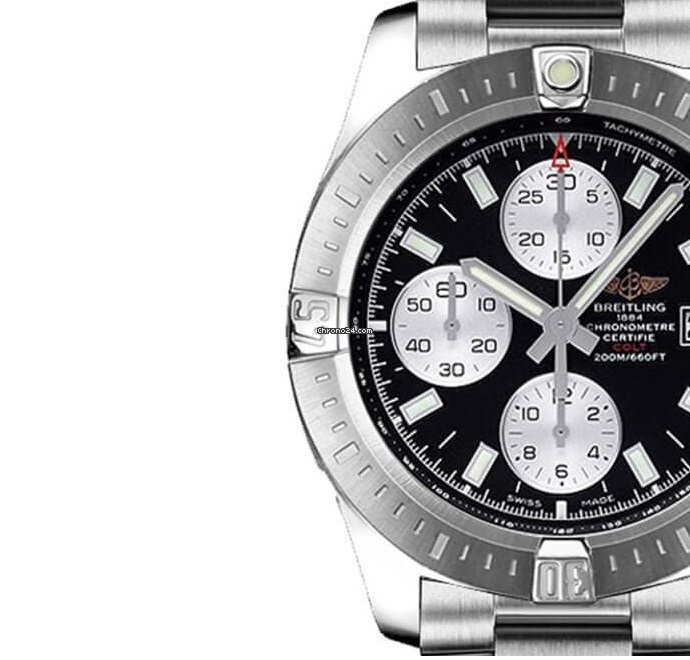 IMG_9081 Breitling Colt Chronograph Automatic Mens watch Unisex Automatic Steel A1338811.BD83.173A Replica 4