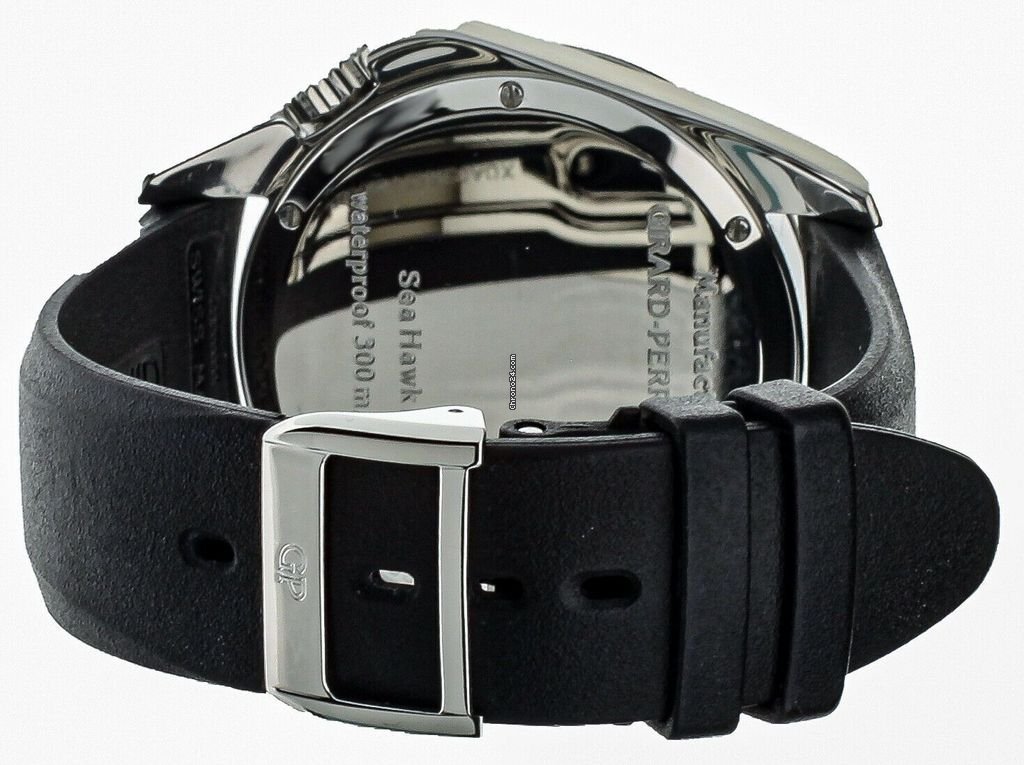 IMG_9081 Girard Perregaux Sea Hawk Mens watch Unisex Automatic Steel 4990 Replica 4