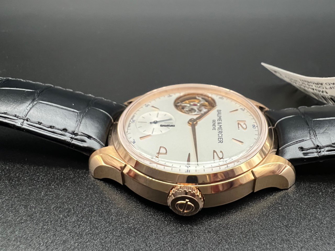 IMG_9081 Baume & Mercier Clifton Mens watch Unisex Automatic Rose gold M0A10143 Replica 4