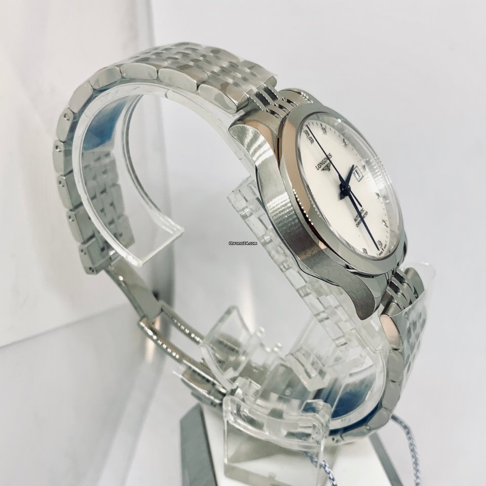 IMG_9081 Longines Record Womens watch Automatic Steel L2.321.4.87.6 Replica 4