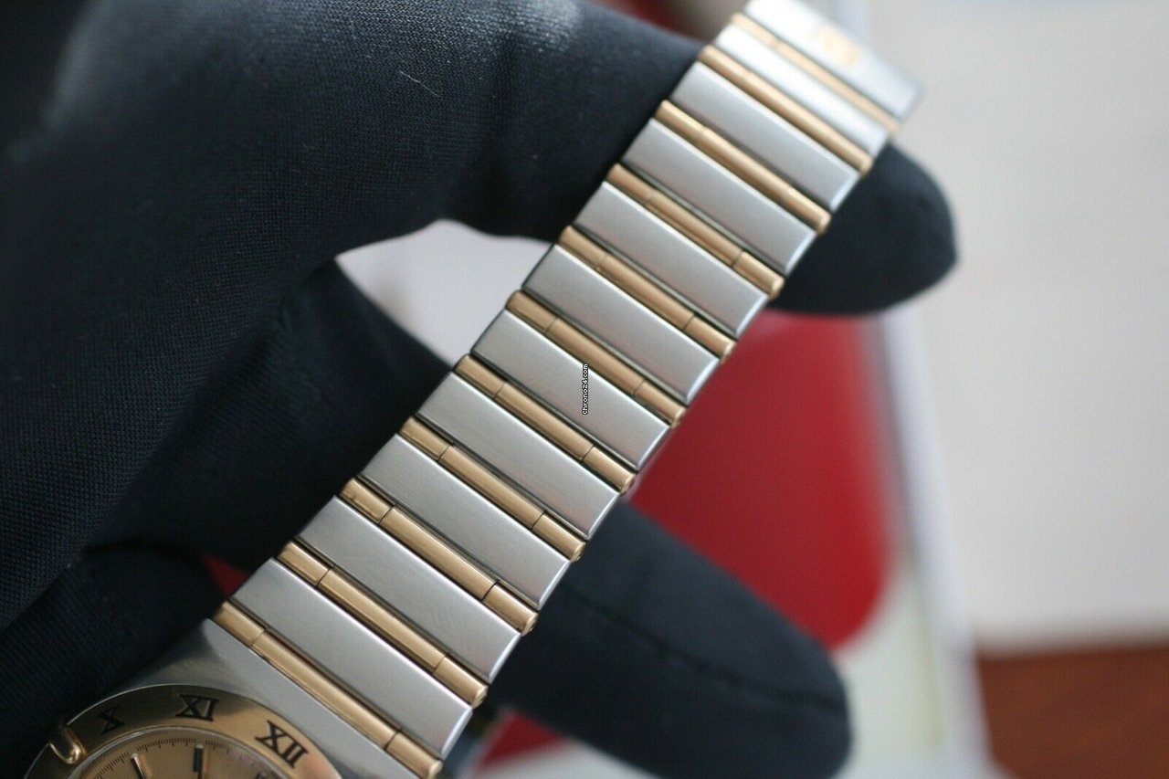 Omega Constellation Mens watch Unisex Automatic Gold Steel 12021000 Replica 4