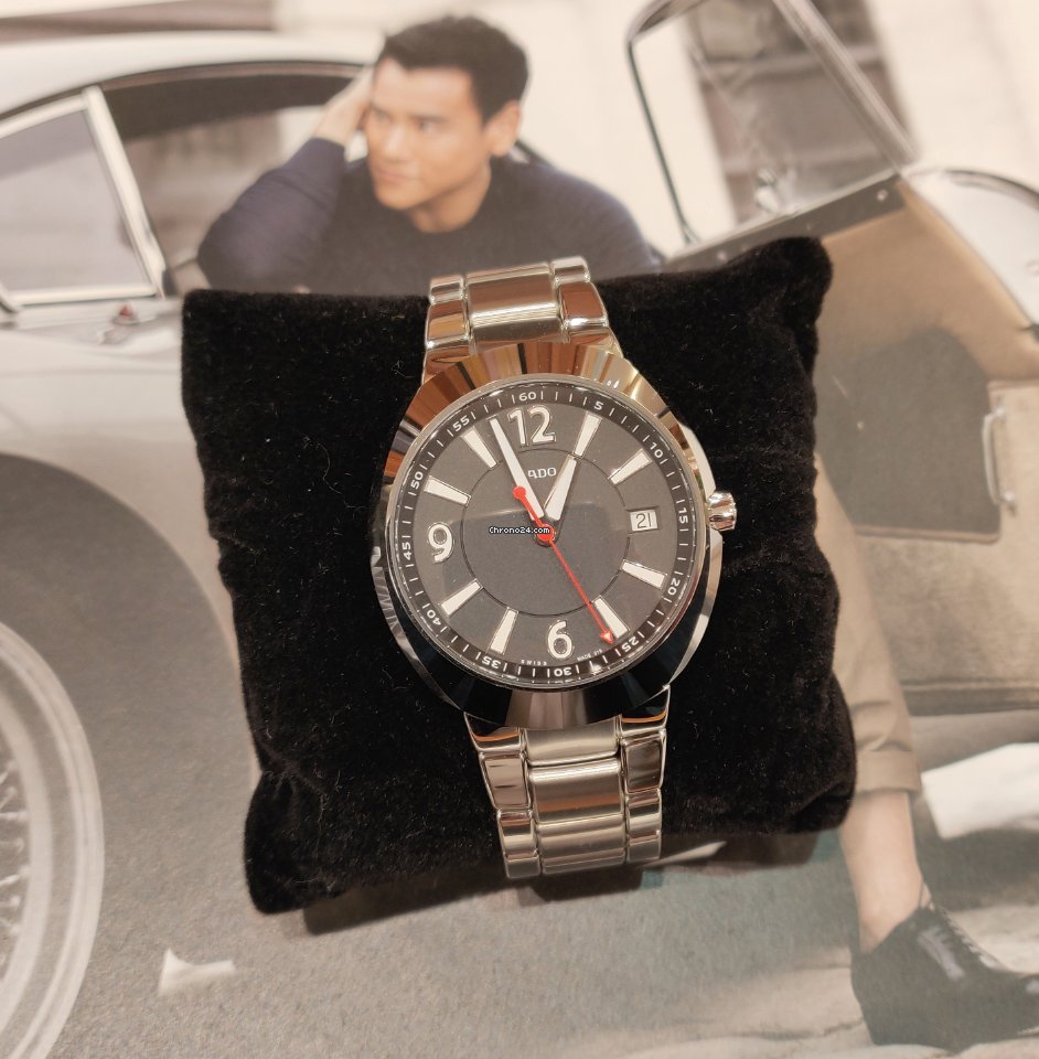 IMG_9081 Rado D-Star Mens watch Unisex Quartz Steel R15943153 Replica 4