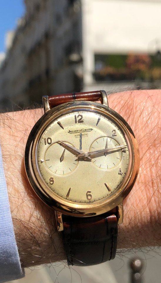 Jaeger-LeCoultre Mens watch Unisex Automatic Rose gold jaeger futu Replica 4