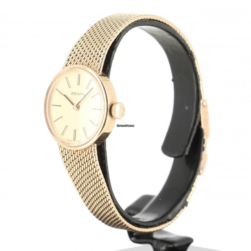 IMG_9081 Zenith Womens watch Manual winding Yellow gold 01865 Replica 4