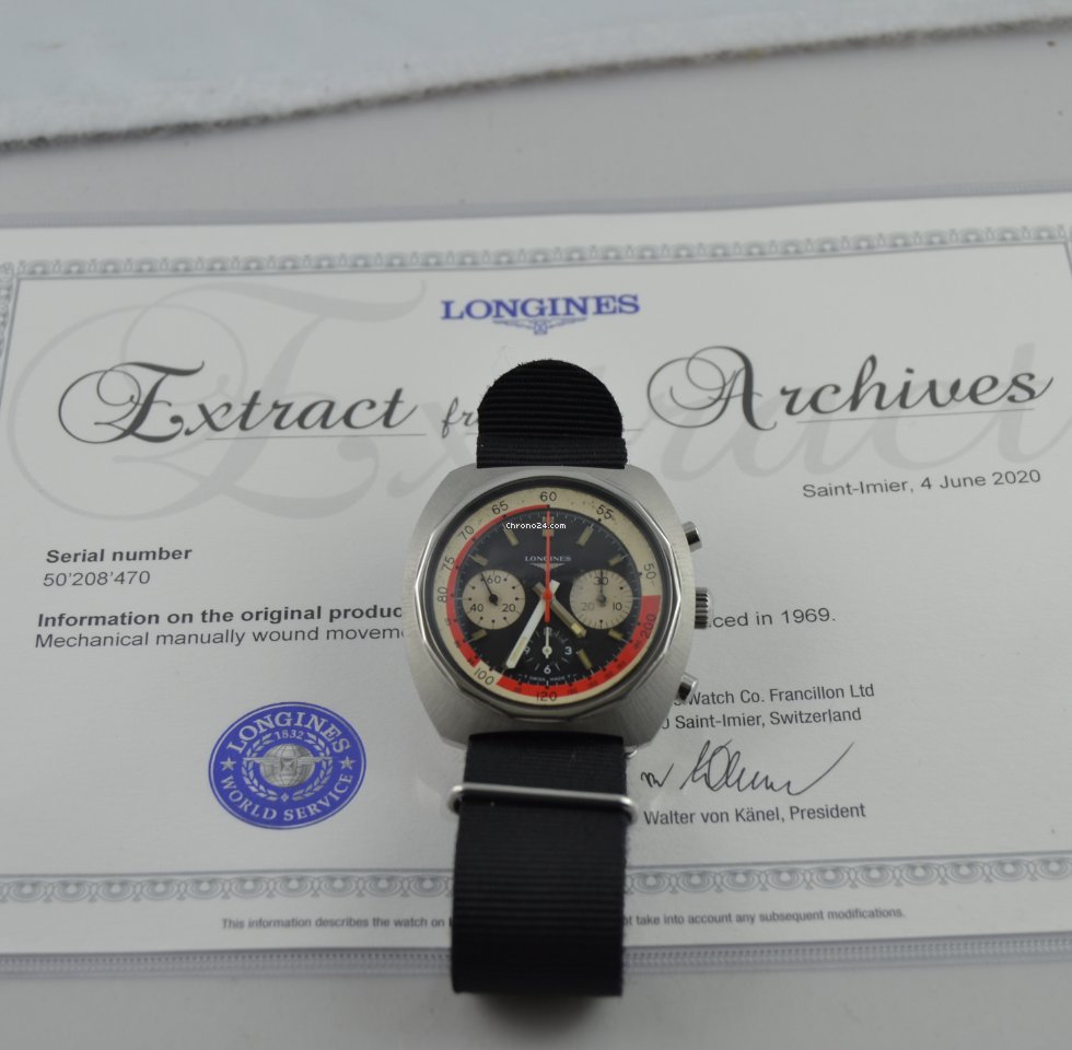 IMG_9081 Longines Mens watch Unisex Manual winding Steel 8226-4 Replica 4