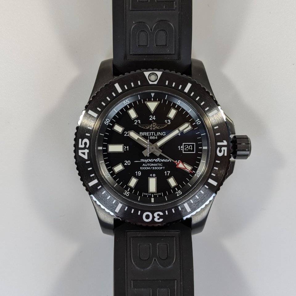 IMG_9081 Breitling Superocean 44 Mens watch Unisex Automatic Steel M1739313 BE92 227S M20SS.1 Replica 4