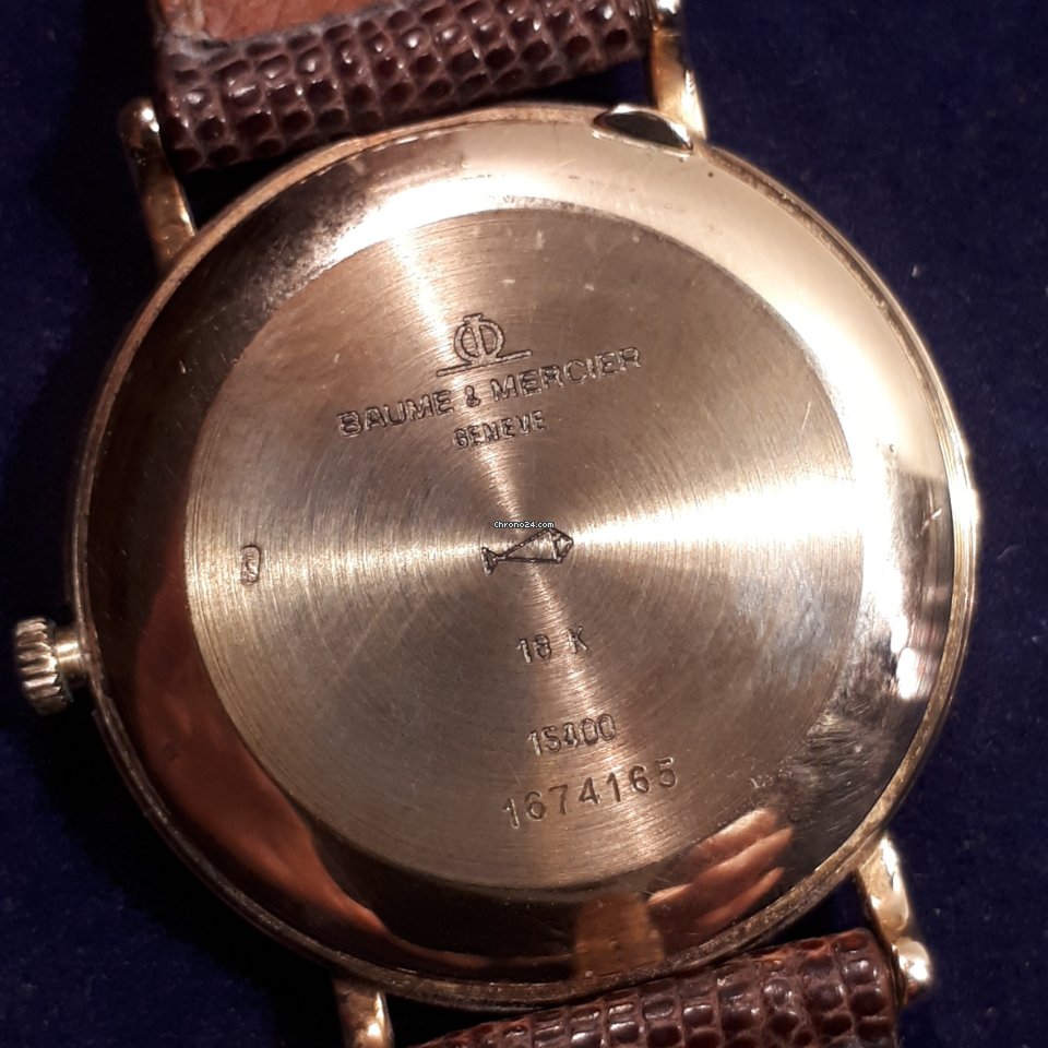 IMG_9081 Baume & Mercier Classima Mens watch Unisex Automatic Yellow gold 1428851 Replica 4