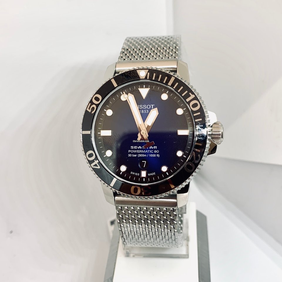 IMG_9081 Tissot Seastar 1000 Mens watch Unisex Automatic Steel T120.407.11.041.02 Replica 4