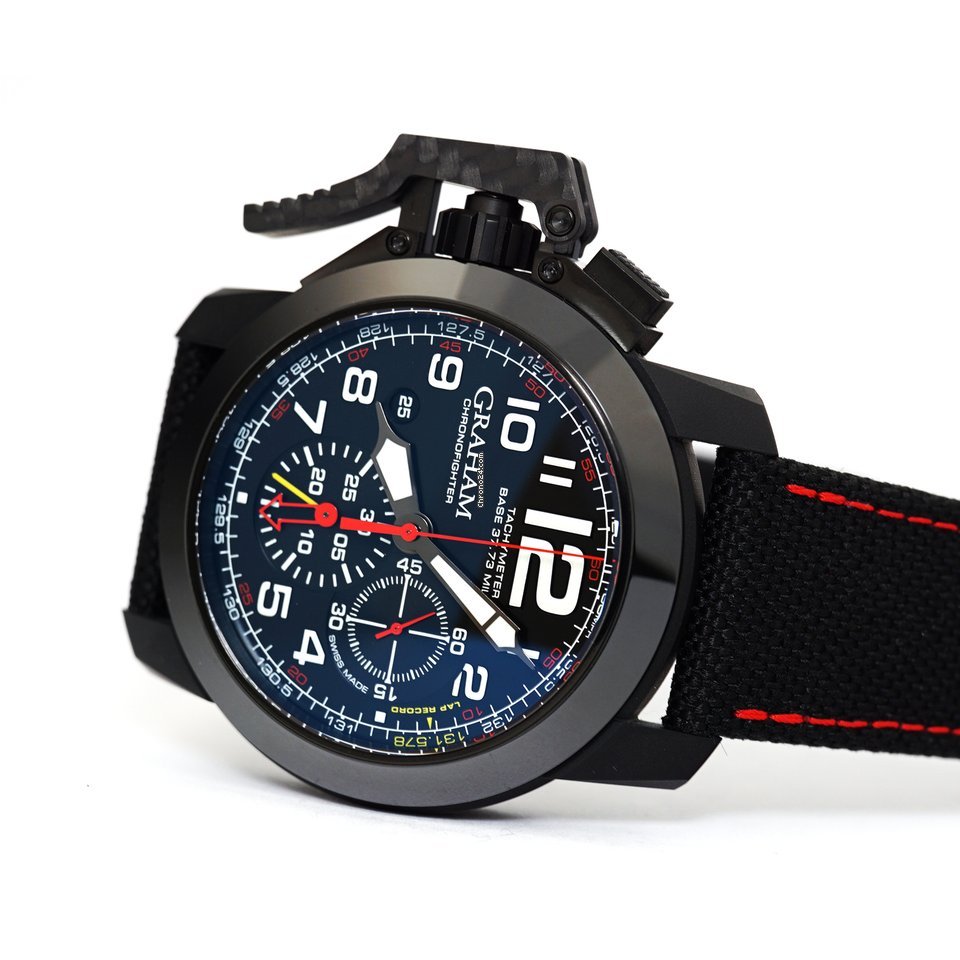 Graham Chronofighter Oversize Carbon 2CCBK.B07A Replica 4