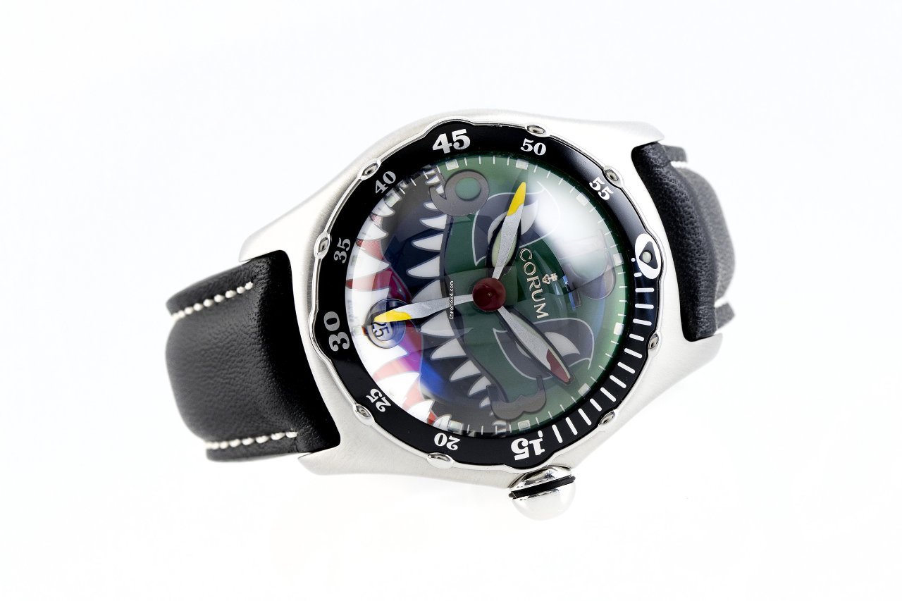 IMG_9081 Corum Bubble Mens watch Unisex Automatic Steel 82.180.20 Replica 4