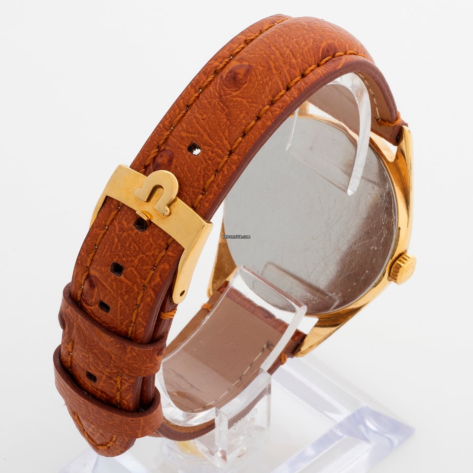 IMG_9081 Omega Mens watch Unisex Manual winding Gold Steel 2990 Replica 4
